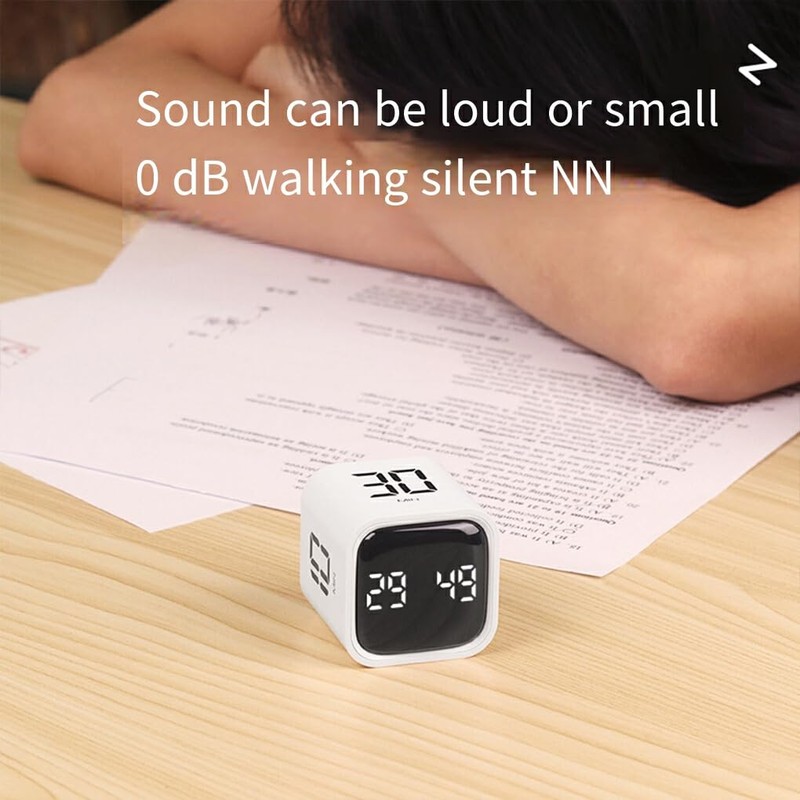 SUIOPPYUW Cube Timer with Flip Timing Built-in Gravitys Sensor Chip