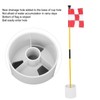 Golf Pin Flag Hole Cup Set for Mini Putting Green