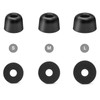 Klowcok Memory Foam Replacement Earbud Tips for TV Ears Digital