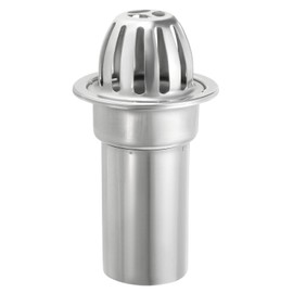 PATIKIL Dome Gutter Guard, Stainless Steel Downspout Strainer, Anti-Blocking Strainer Floor Line Gutter Cleaning Tool for Balcony Garden Patio, 3 Inch