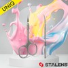 STALEKS PRO UNIQ Professional Cuticle Scissors “Asymmetric” UNIQ SQ 20/4
