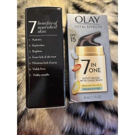 Olay Total Effects Plus SPF 15 Fragrance free exp 10/25 2pk
