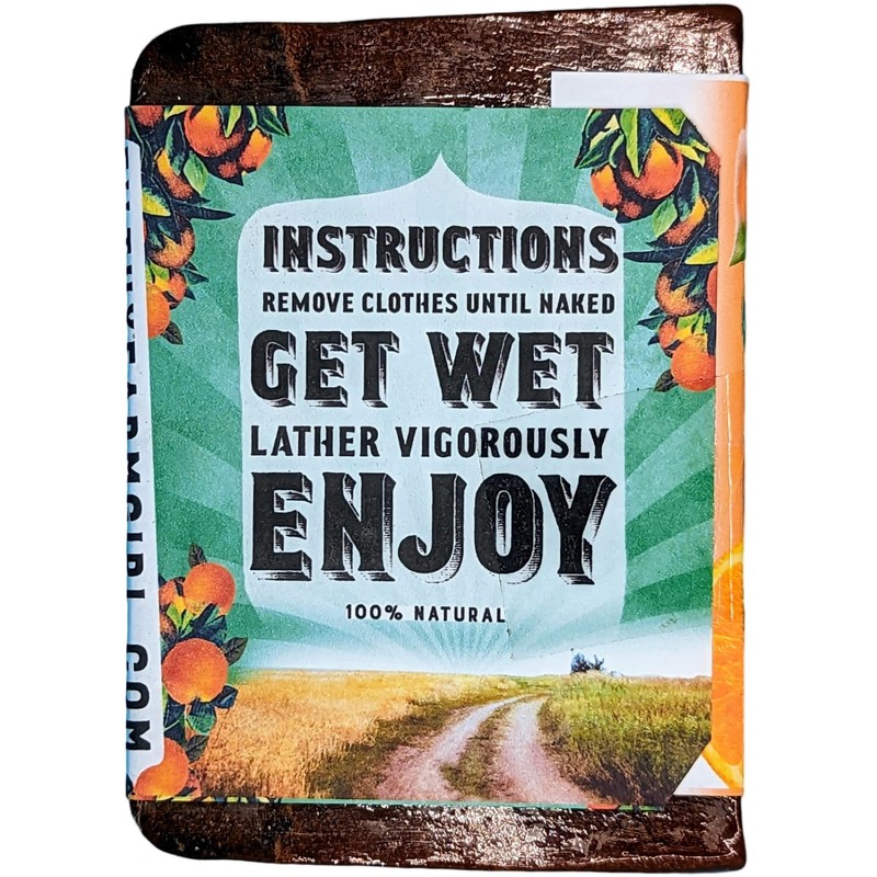 Filthy Farmgirl Orange Mandarin Spice Handmade Soap