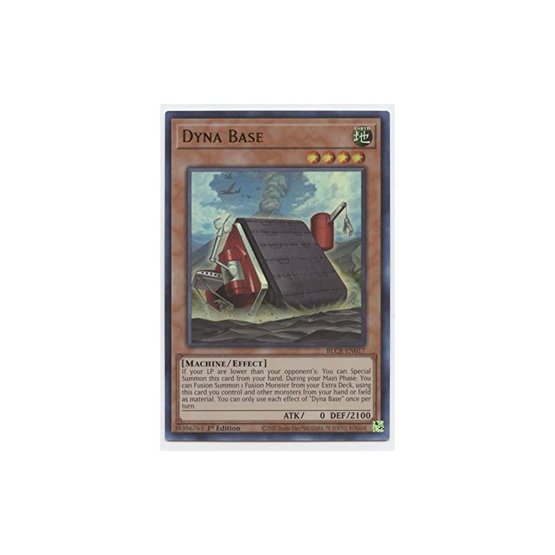 Dyna Base - BLCR-EN017 - Ultra Rare - 1st Edition