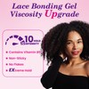 Lace Bonding Gel 100g,Extreme Hold Lace Gelly,New Brush Head Design,Invisible