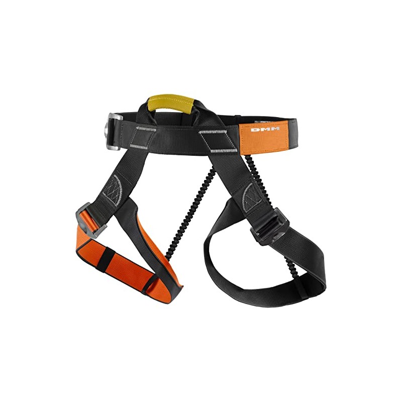 DMM Centre Slidelock Climbing Harness Orange/Anthracite XL