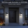 Outdoor Solar Wall Light IP65 Waterproof Street Light Body Sensor
