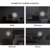 2 Pack Plug-in LED Night Light Lamp Watercolor Flowers and