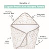 Copper Pearl Premium - Toalla de baño con Capucha con