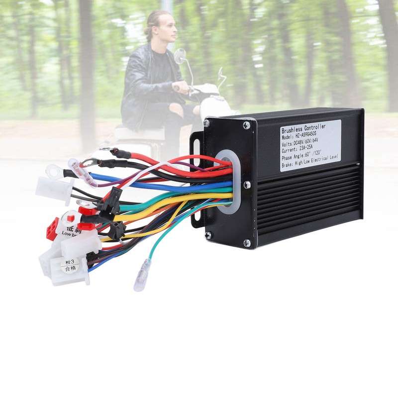 48V 60V 64V 450W Brushless Controller Aluminum Alloy Speed Motor