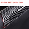 3PCS Carbon Fiber Texture Central Side Dashboard Air Vent AC