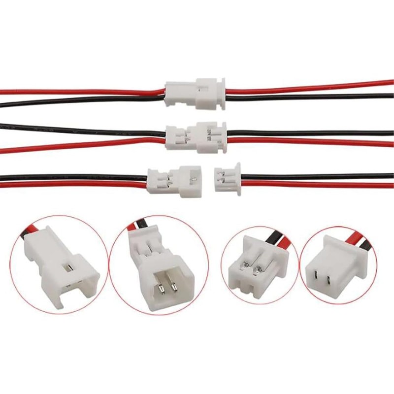 Harissess 360 Pieces MX 1.25 mm Plug Kit, 2/3/4/5 Pin