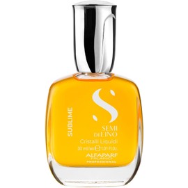 Alfaparf Milano Semi Di Lino Sublime Cristalli Liquidi The Original - Suero Iluminador y Protector TÉRMICO para el Cabello, Brillo Extremo Todo Tipo de Cabello, 30 ml