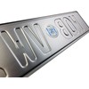 Z Plates Compatible with VW Wolfsburg Front German Novelty License