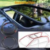 HIMARKLIF 2Pcs Front + 2Pcs Rear Sunroof Drain Tubes, Sun