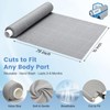 Silver-Infused Fabric Roll for Skin Fold Protection 10" × 144"
