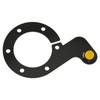 Steering Wheel Horn Button 6 Hole Carbon Fiber Comfortable Touch