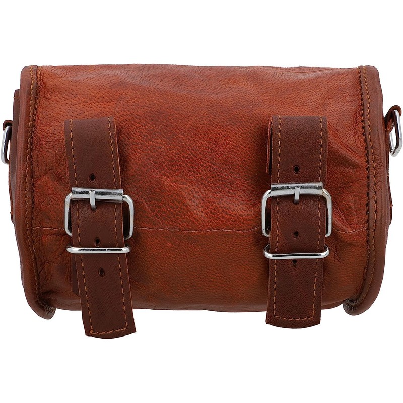 american blue Leather Bicycle Bag Handlebar Bag Saddle Bag Shoulder