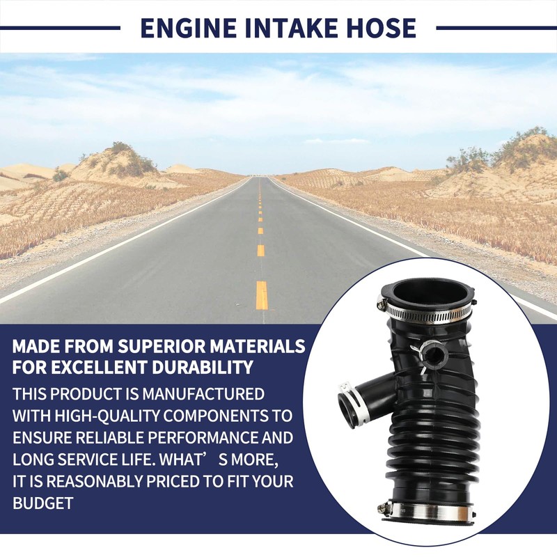 Magimaker 16576-1MA0B Left Side Engine Intake Hose Pipe Compatible with