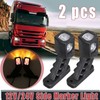 10‑30V Car Truck Trailer 3 Sides 4LED Side Marker Lights