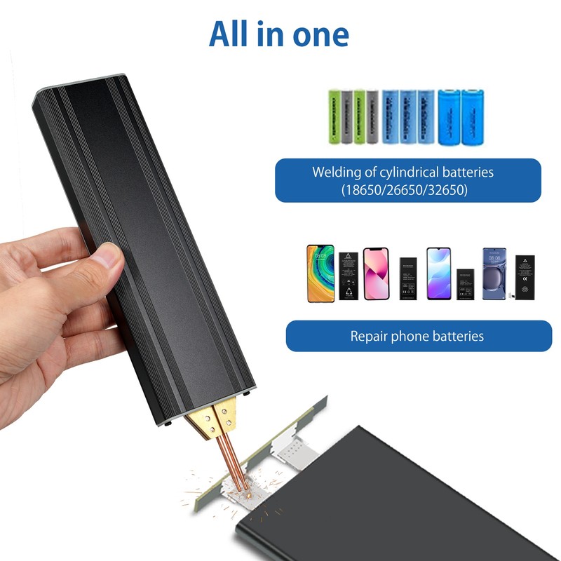 Spot Welder 5 Gears Adjustable Portable Handheld Spot Welding Machine