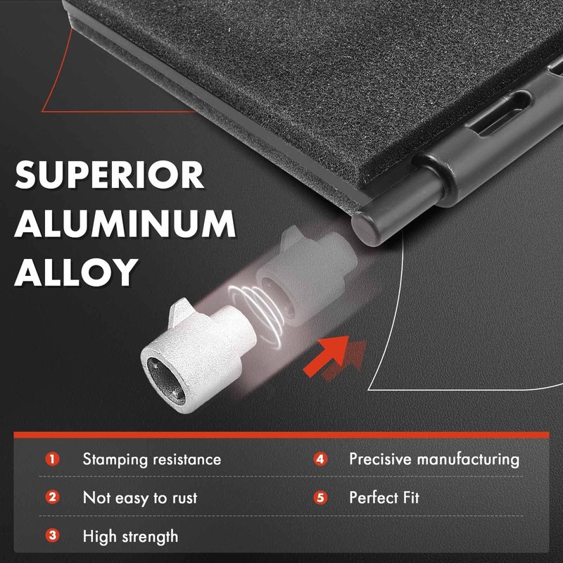 A-Premium HVAC Heater Blend Door Repair Kit Compatible with Dodge