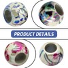 250Pcs Colored Acrylic Beads, with Holes, 4Mm Hole Diameter, Multi-Functional