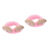 FOMIYES 2pcs Cartoon Horn Hair Band Soft Comfortable One Size