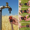Gardena Hose Connector, 1/2 Inch ABS Material Garden Hose Connection