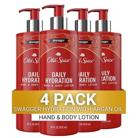 Old Spice Hand & Body Lotion for men, 24-hour 7 hydration daily for dry skin DS-7A Size / 올드 스파이스 핸드 앤 바디 로션 남성용 피부를 건조한 24시간7 하이드레이션 데일리 DS-7A Size