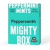 6 x Peppersmith English Xylitol Mints Mighty Box 100 Mints