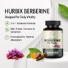 Hurbix Berberine - 1300 mg | 5 in 1 Enhanced