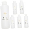 NOLITOY 6pcs Holy Water Bottles Refillable Containers for Baptism Decorations