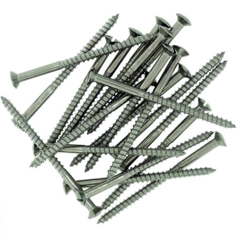 No.6 x 1.38 (3.5mm x 35mm) Slot Raised Countersunk Wood