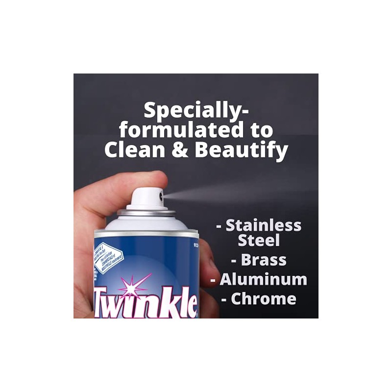 Diversey 991224 Twinkle Stainless Steel Cleaner & Polish, Removes Tarnish