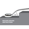 TEKTON 17 x 19 mm 45-Degree Offset Box End Wrench