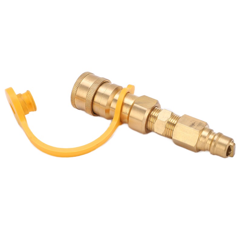 Propane Tank Adapter 3/8in Compact Durable Propane Quick Connection Accessories