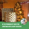 Regal Games Luxury Checkers Board Game for Adults & Kids