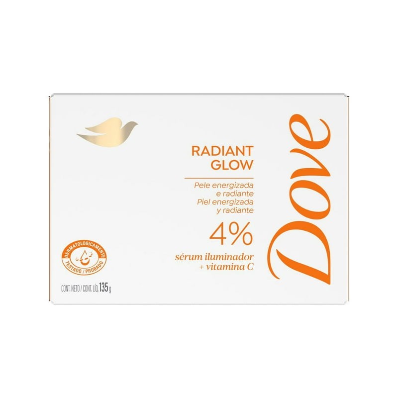 Jabón en Barra Dove Piel Uniforme 135 g.