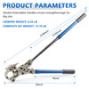 MGYOO Copper Propress Tool with 1/2" 3/4" 1" Jaw -