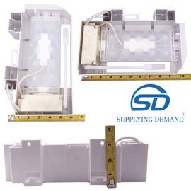 Supplying Demand W10873791 W10760070 Refrigerator 10 Cube Flex Tray Ice Maker Replacement