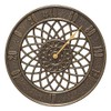 Whitehall 02003 Spiral Indoor Outdoor Wall Thermometer, French Bronze, 14"