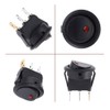 20 Pcs 12V Switch, 5 Color 20A 12 Volt Auto
