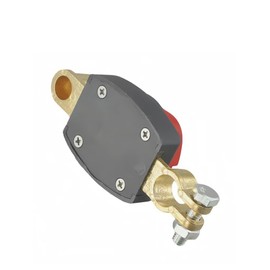 12V-48V Heavy Duty Battery Master Switch - Top Post Design for Automotive, RV, Boat, Tractor & Fleet Vehicles - Waterproof Disconnect Isolator with High Amp Rating-Safe Emergency Power Cut Off