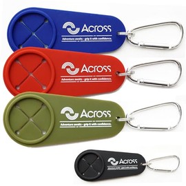 Across Towel Holder with Carabiner, Towel Rack, Leisure, Outdoor, Climbing, Fishing, Gardening, Drop Prevention (3 Assorted Colors)