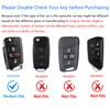 Ocezbiis For Volkswagen Key Fob Cover,Keychain,Zinc Alloy Protection Car Key