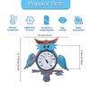 HOBYLUBY Indoor Outdoor Thermometer, Owl Wall-Mounted Thermometer Waterproof for Patio