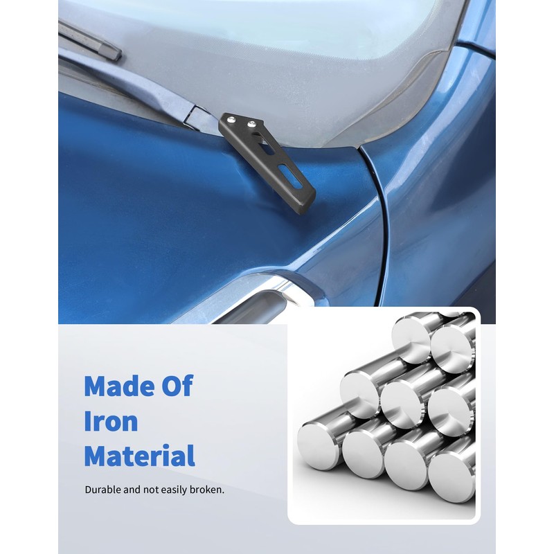 DSWSQ Ditch Hood Hinge Light Brackets for 2024 2023 2022