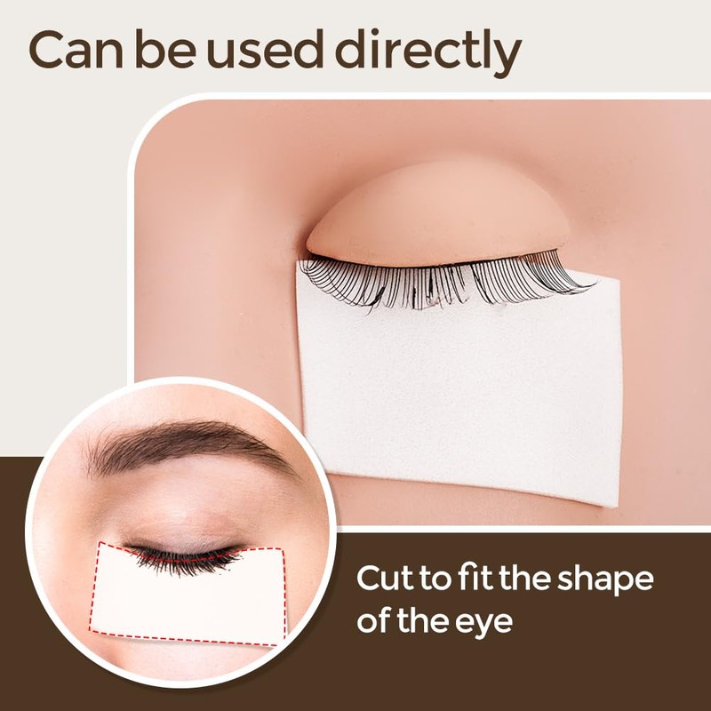 Lunamoon 2 Rolls Eyelash Tape Eyelash Extension Tape Eyelash Tape