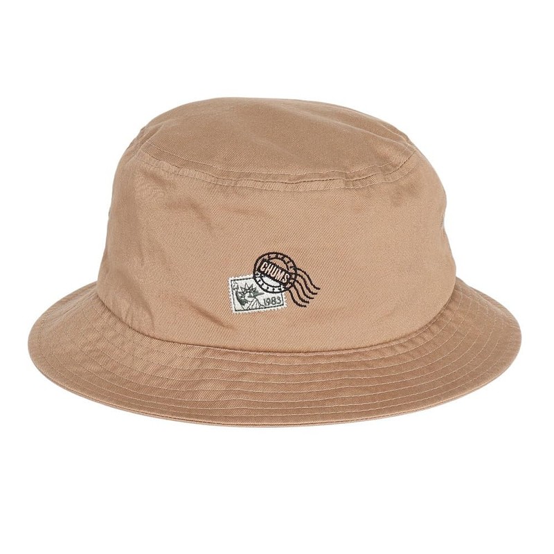 Chums Bucket Hat Embroidery Men's, beige, Free size